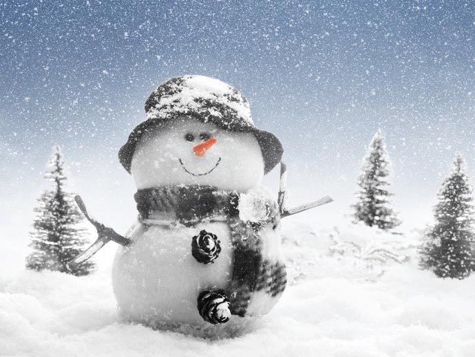 雪人照片