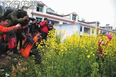 庙垭油菜花乡村澳网官方网站节开幕