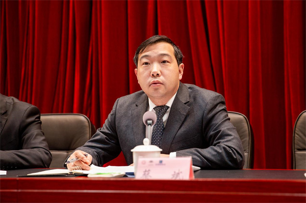 区文化澳网官方网站委主任蔡斌讲话